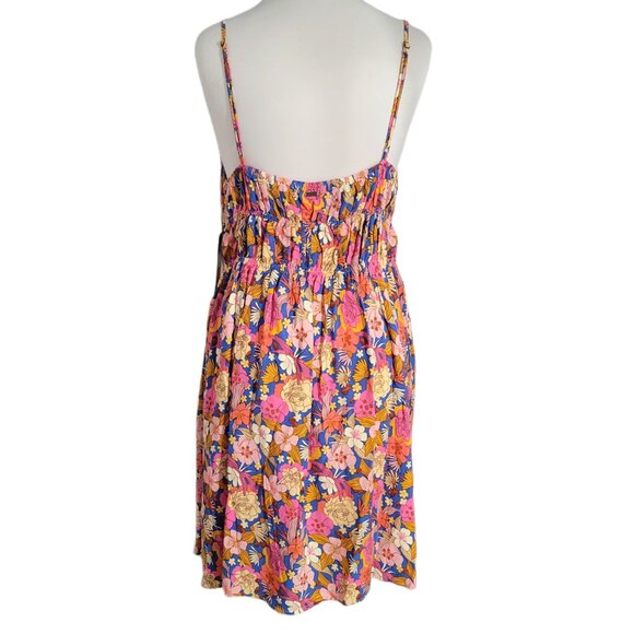Rip Curl Floral Summer Dress NWT Size Large - Picture 4 of 11